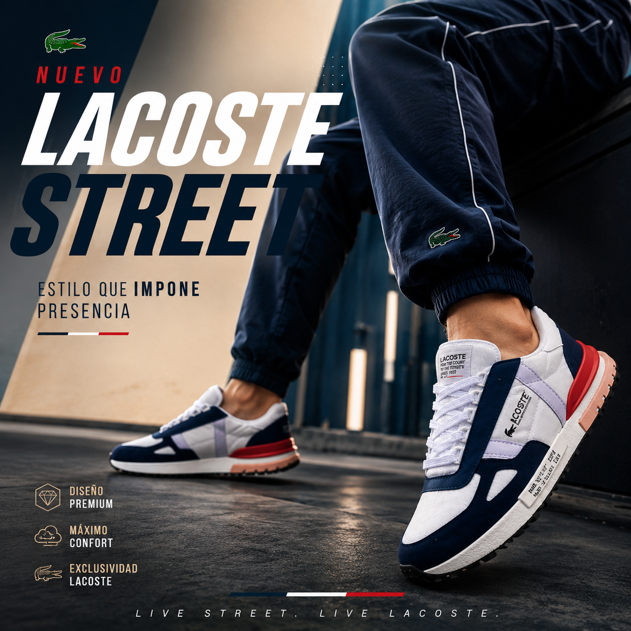 Antto - Lacoste Street (Oferta Anticipada Día del Padre)